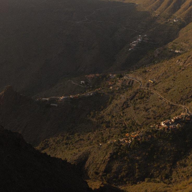Entertainment zone at night in Switzerland